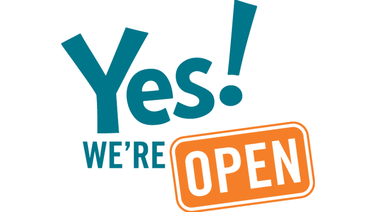 Yes We are Open
